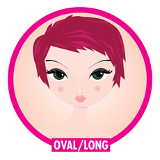 Hair Styles for Oval / Long Face Shape