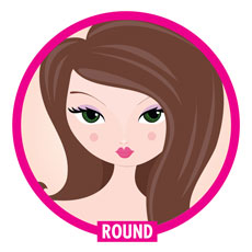 Hair Styles for Round Face Shape